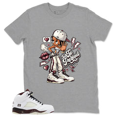 Graphic T-shirt to Match A Maniere Black Collective 5s - Talk To The Hand Graphic