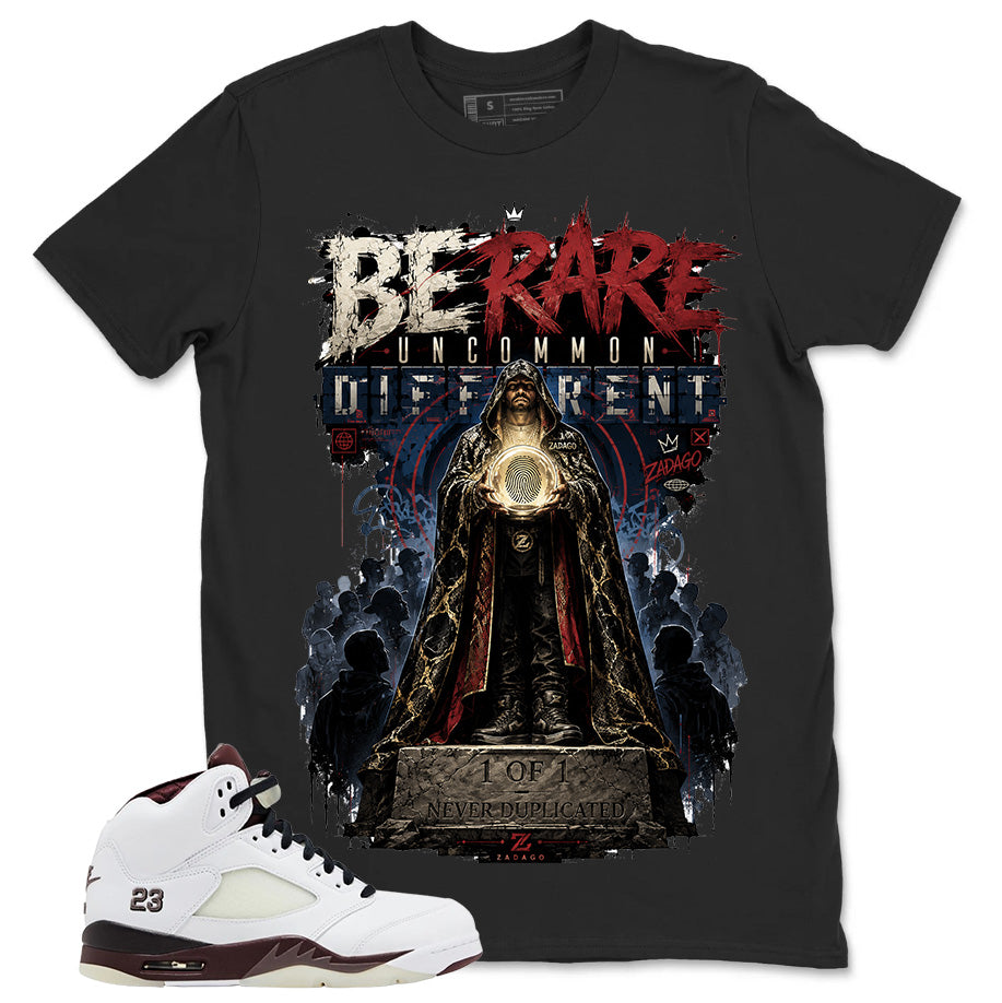 Be Rare Uncommon Different Zadago Graphic T-shirt
