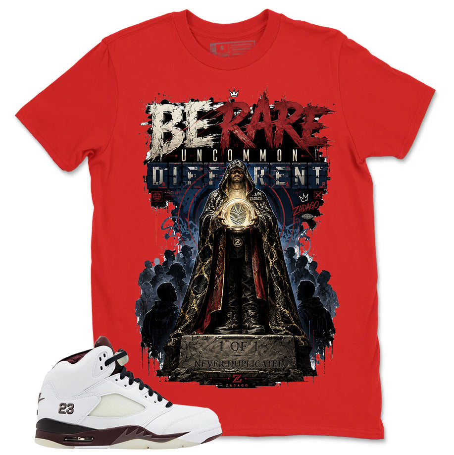 Be Rare Uncommon Different Zadago Graphic T-shirt
