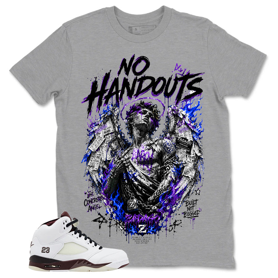 No Handouts Zadago Graphic T-shirt