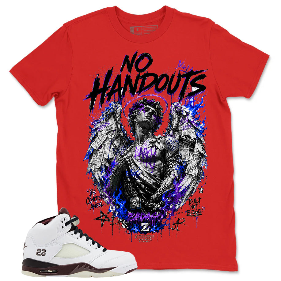 No Handouts Zadago Graphic T-shirt
