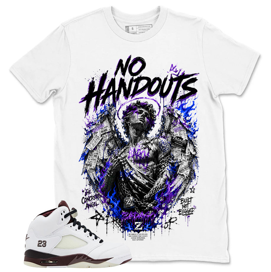 No Handouts Zadago Graphic T-shirt
