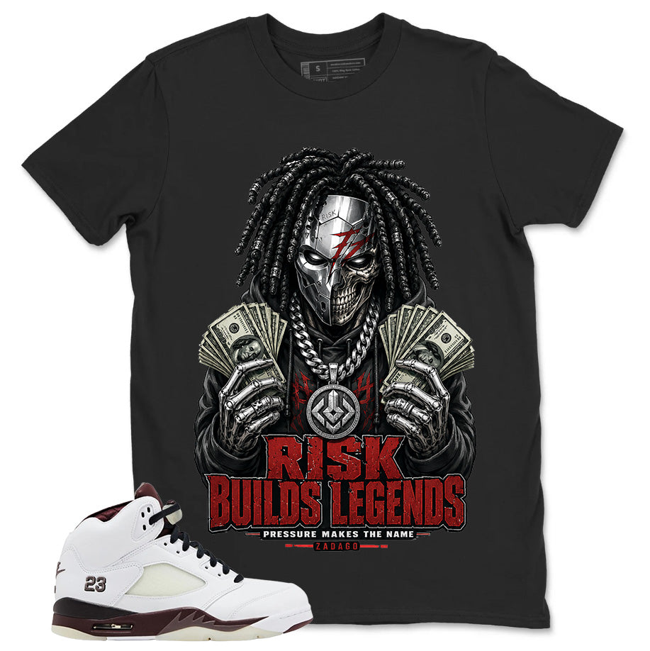 Risk Builds Legends Zadago Graphic T-shirt
