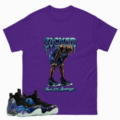 Sicker MJ Graphic Tee, Shirt to Match Air Foamposite One Galaxy, Air Foamposite Unisex Black Shirt