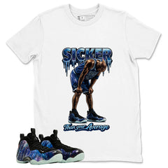 Sicker MJ Graphic Tee, Shirt to Match Air Foamposite One Galaxy, Air Foamposite Unisex Black Shirt