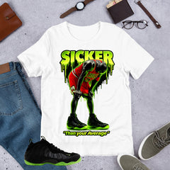 Sicker Than Your Average Shirt - Match Air Foamposite One Black Volt