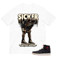 Sicker Than Your Average Shirt - Match Air Jordan 1 Flight Club