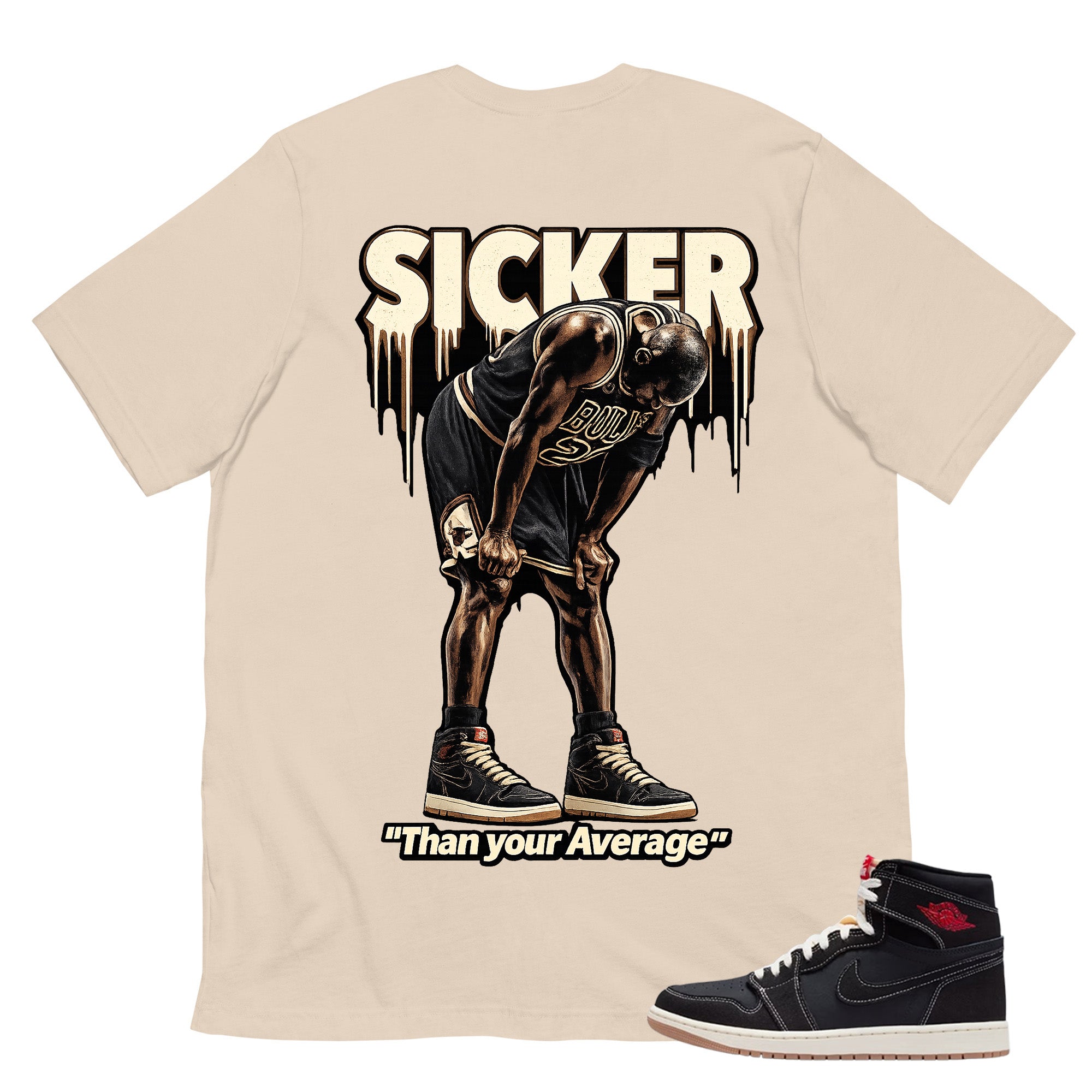 Sicker Than Your Average Shirt - Match Air Jordan 1 Flight Club