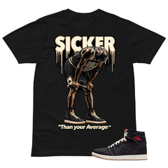 Sicker Than Your Average Shirt - Match Air Jordan 1 Flight Club