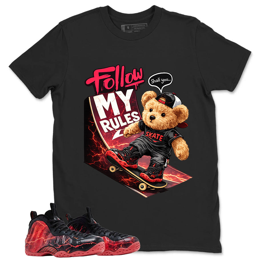 Skate Boy Graphic Tee, Shirt to Match Air Foamposite Stranger Things, Air Foamposite Unisex Blue Shirt
