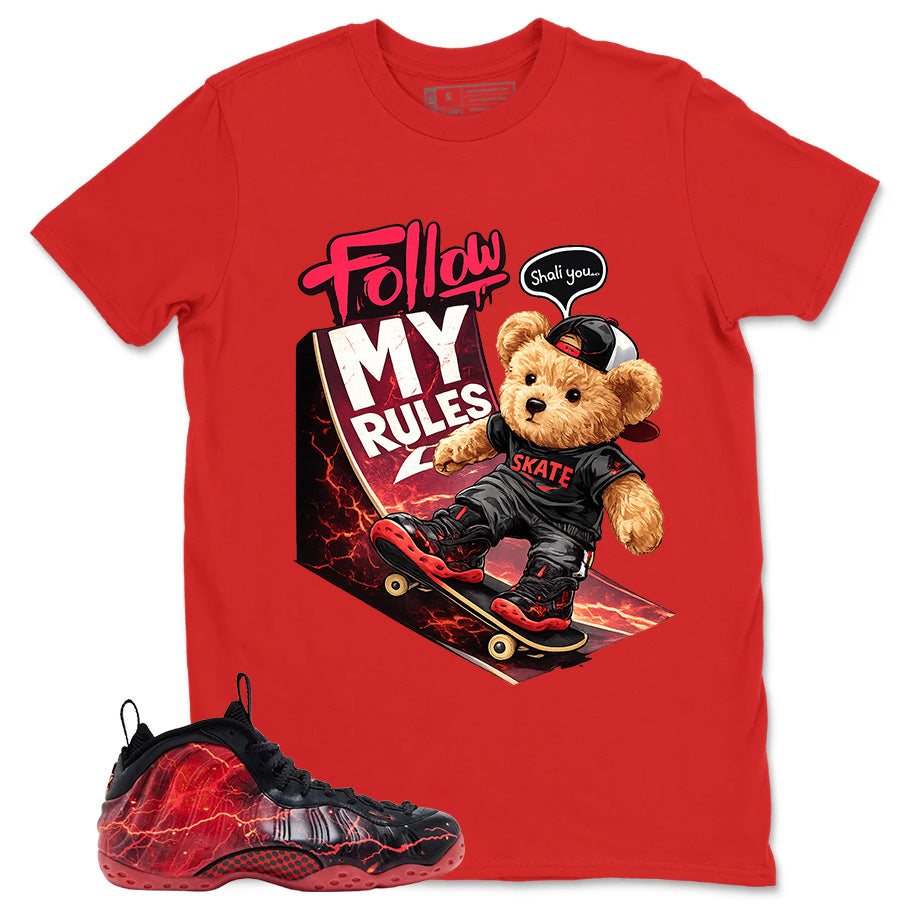 Skate Boy Graphic Tee, Shirt to Match Air Foamposite Stranger Things, Air Foamposite Unisex Blue Shirt