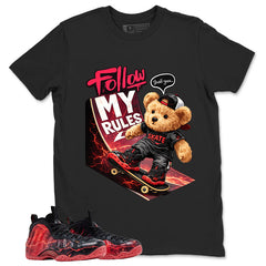 Skate Boy Graphic Tee, Shirt to Match Air Foamposite Stranger Things, Air Foamposite Unisex Blue Shirt