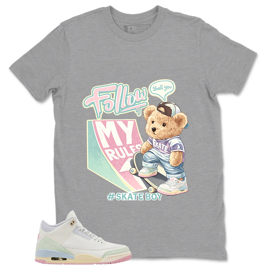 Skate Boy Shirt - Match Air Jordan 3 Spring is In The Air