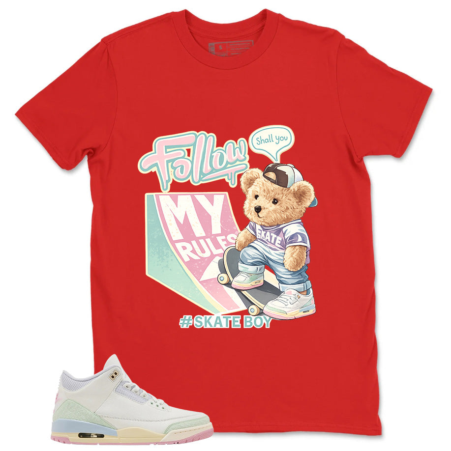 Skate Boy Shirt - Match Air Jordan 3 Spring is In The Air