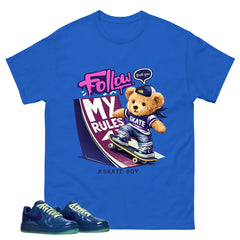 Skate Boys Graphic Tee, Shirt to Match Air Force 1 Mystic Navy, Air Force 1 Unisex Shirt