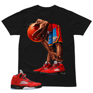 Graphic Tee Slam Dunk Shirt Match 5s Raging Bull