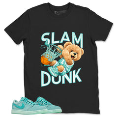 Slam Dunk Shirt - Match Womens Air Jordan 1 Washed Teal