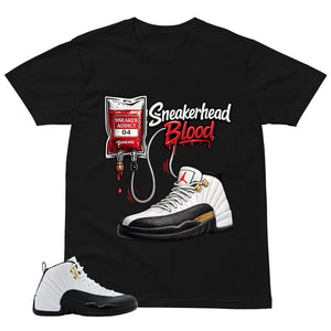 Sneakerhead Blood Shirt - Match Air Jordan 12 'Taxi'