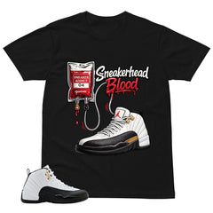 Sneakerhead Blood Shirt - Match Air Jordan 12 'Taxi'