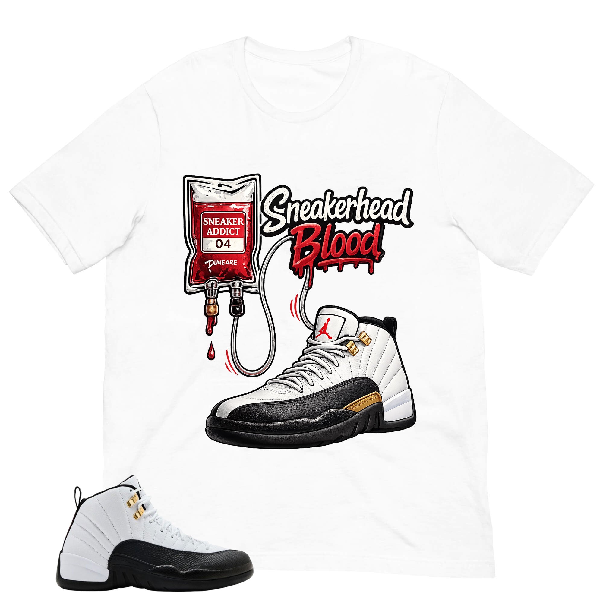 Sneakerhead Blood Shirt - Match Air Jordan 12 'Taxi'