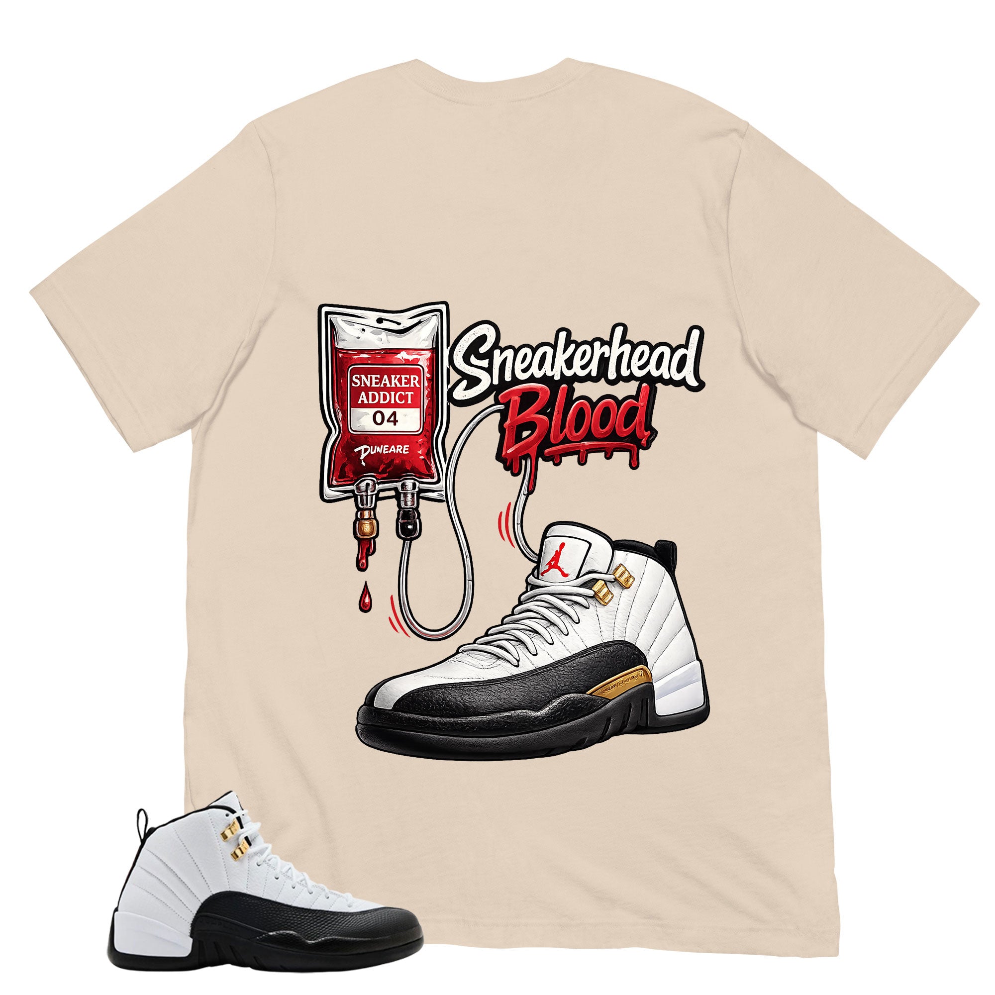 Sneakerhead Blood Shirt - Match Air Jordan 12 'Taxi'