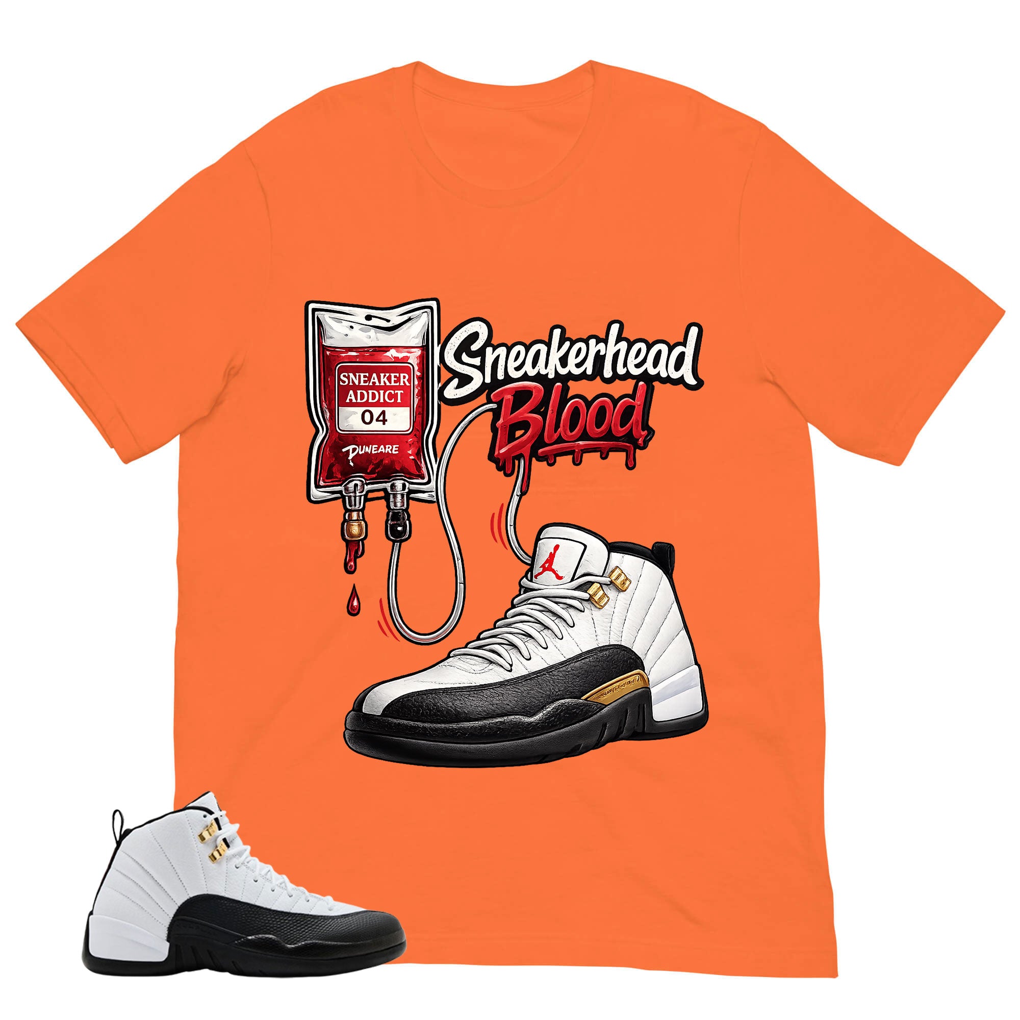 Sneakerhead Blood Shirt - Match Air Jordan 12 'Taxi'