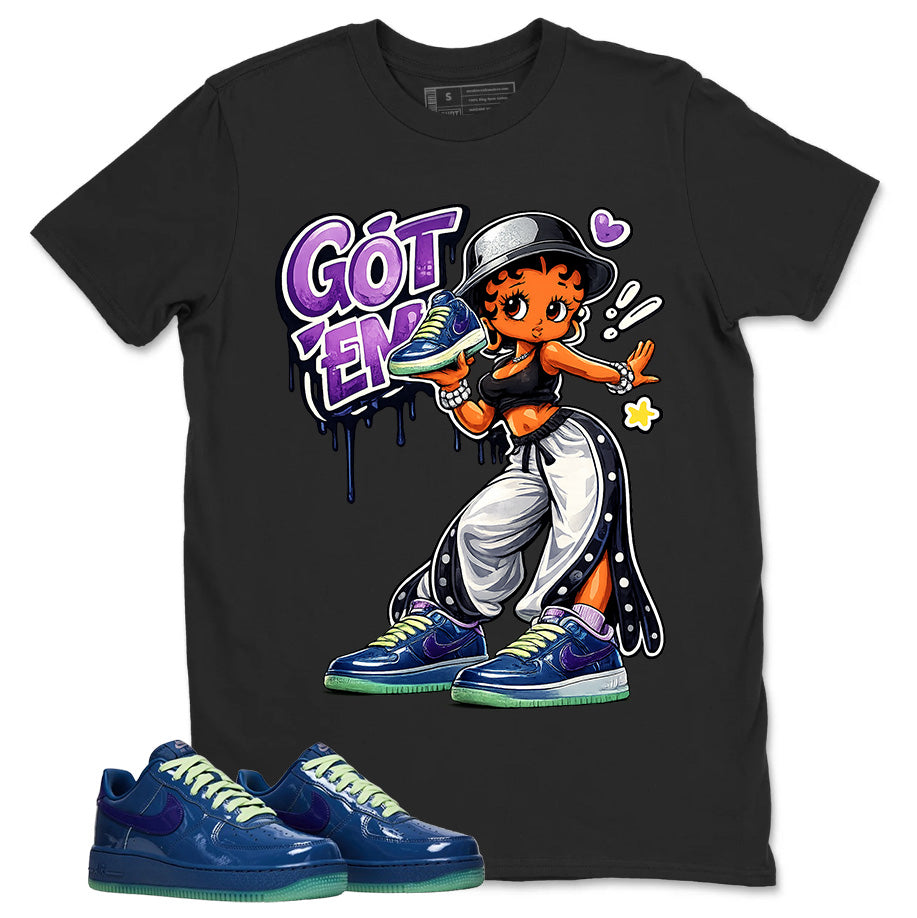 Sneaker Flex Graphic Tee, Shirt to Match Air Force 1 Mystic Navy, Air Force 1 Unisex Shirt