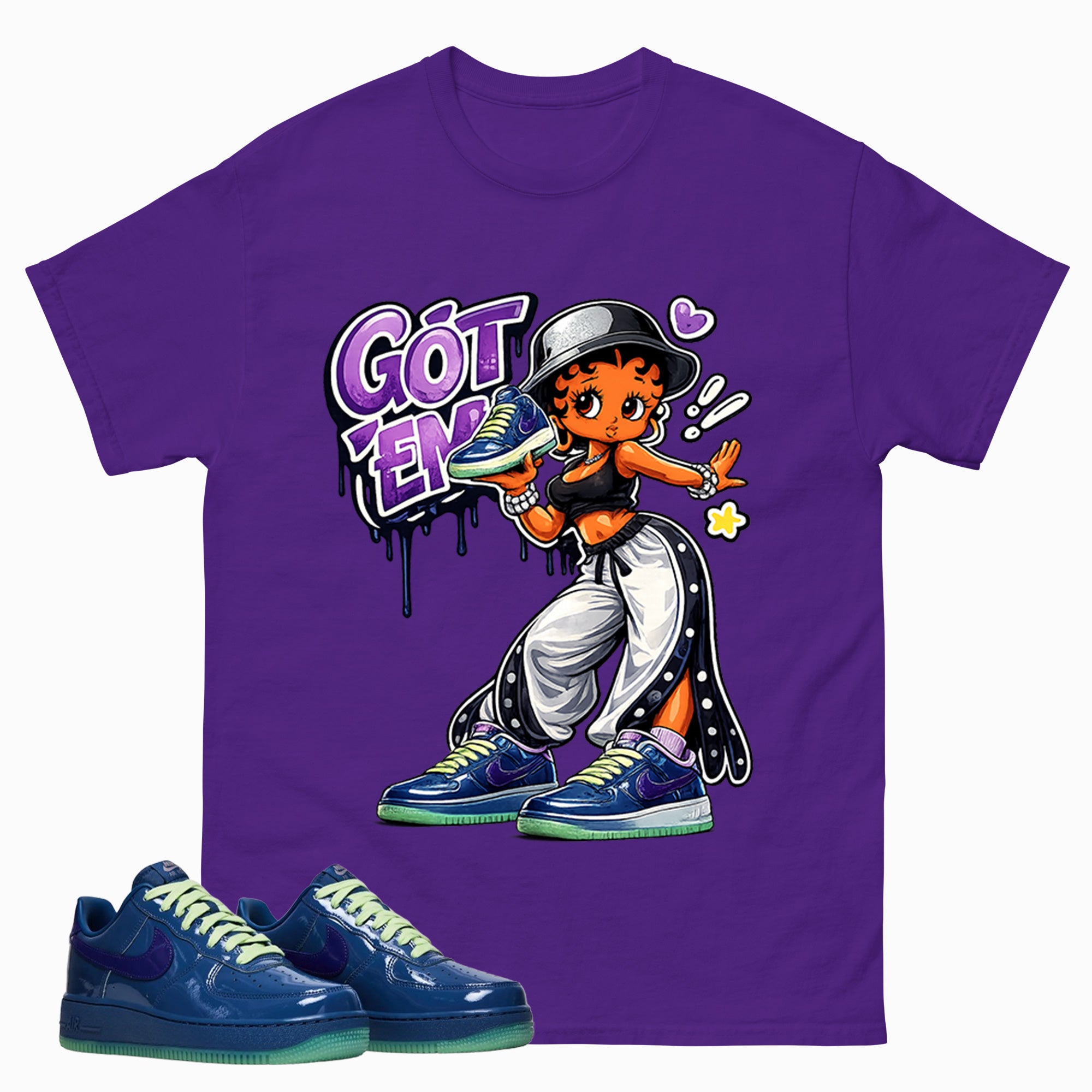 Sneaker Flex Graphic Tee, Shirt to Match Air Force 1 Mystic Navy, Air Force 1 Unisex Shirt