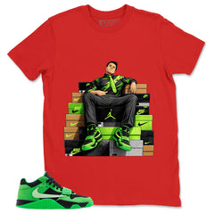Sneaker Fresh Shirt - Match Travis Scott x Air Jordan Jumpman Jack Green Spark