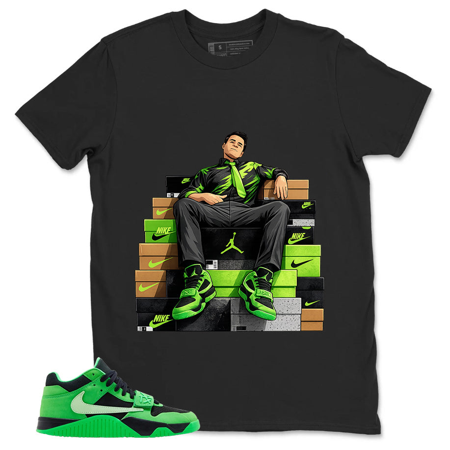 Sneaker Fresh Shirt - Match Travis Scott x Air Jordan Jumpman Jack Green Spark