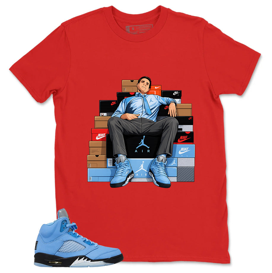 Graphic Tee Sneaker Fresh Shirt - Matching Air Jordan 5 Retro SE UNC