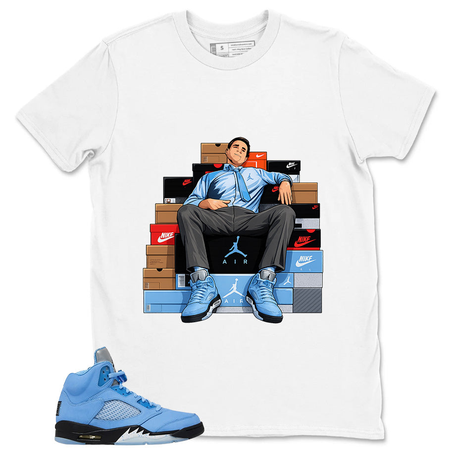 Graphic Tee Sneaker Fresh Shirt - Matching Air Jordan 5 Retro SE UNC