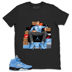 Graphic Tee Sneaker Fresh Shirt - Matching Air Jordan 5 Retro SE UNC