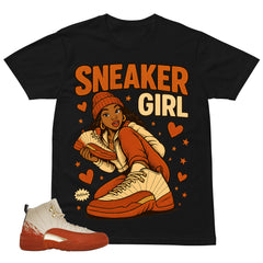 Sneaker Girl Shirt - Match Eastside Golf x Air Jordan 12 'Out the Mud'