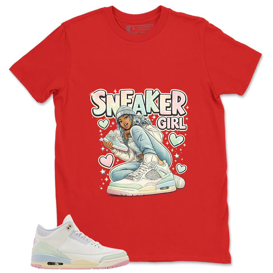 Sneaker Girl Shirt - Match Air Jordan 3 Spring is In The Air
