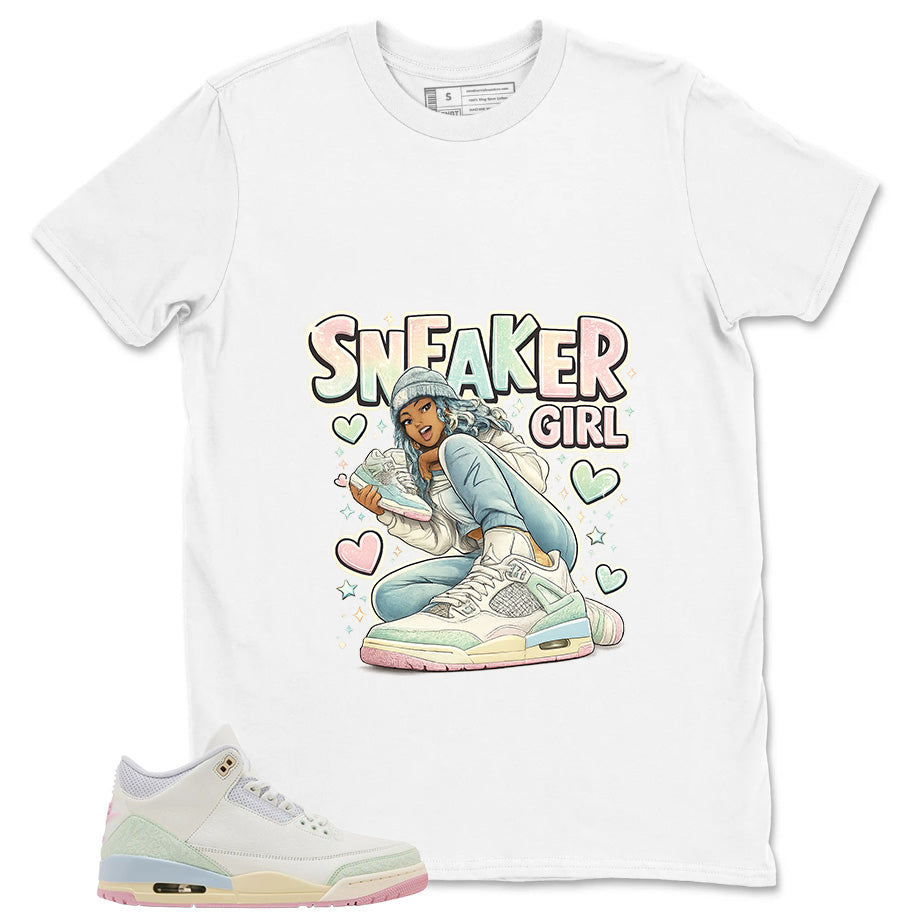 Sneaker Girl Shirt - Match Air Jordan 3 Spring is In The Air