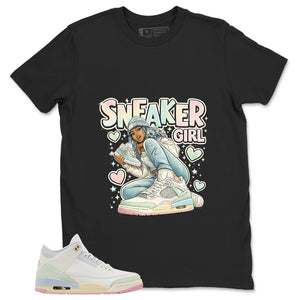 Sneaker Girl Shirt - Match Air Jordan 3 Spring is In The Air