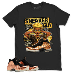 Sneaker Guy Graphic Tee, Shirt to Match Air Foamposite One Copper, Air Foamposite Unisex Black Shirt