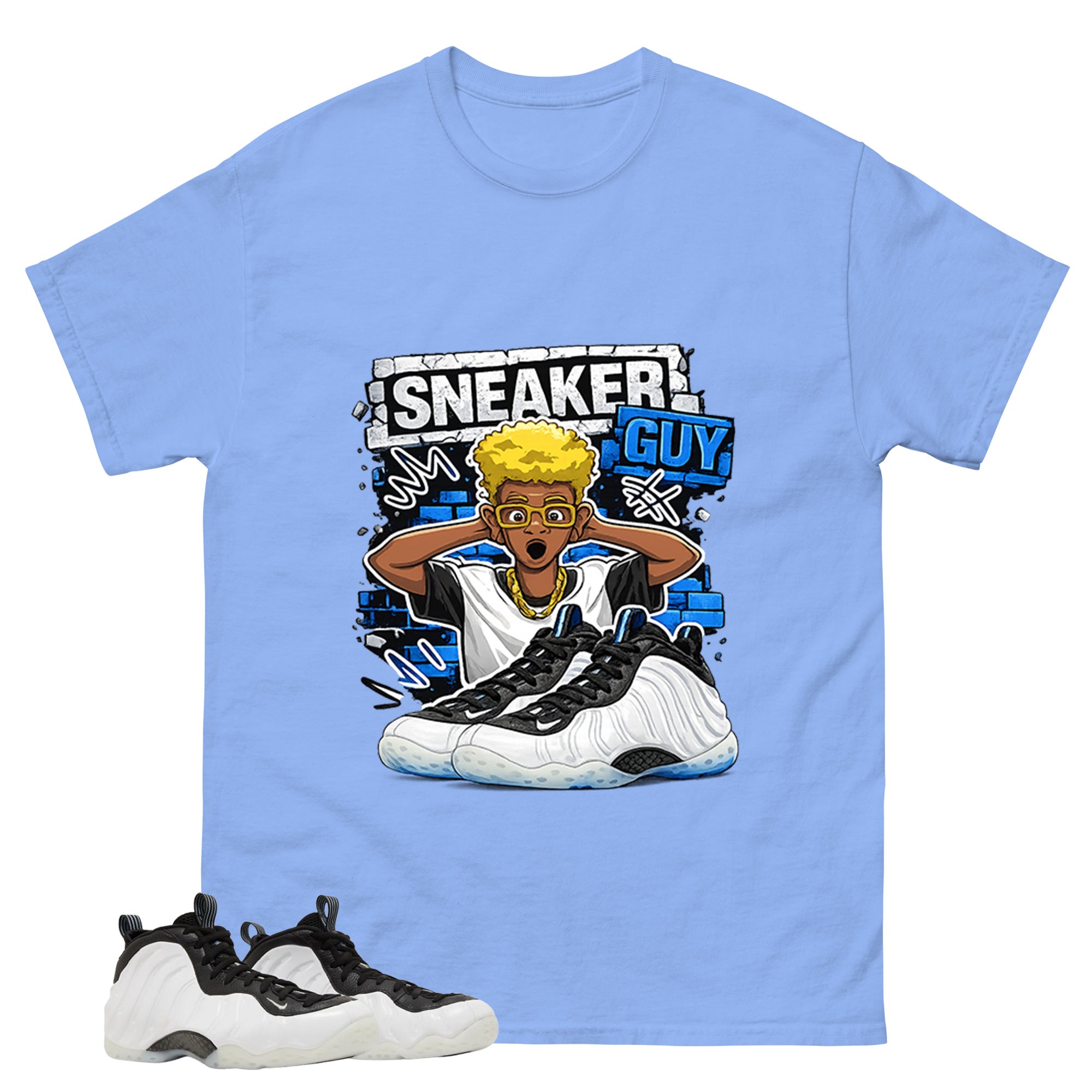 Sneaker Guy Graphic Tee - Shirt to Match Air Foamposite One Penny