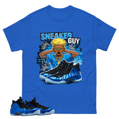 Sneaker Guy Shirt - Match Air Foamposite One Royal