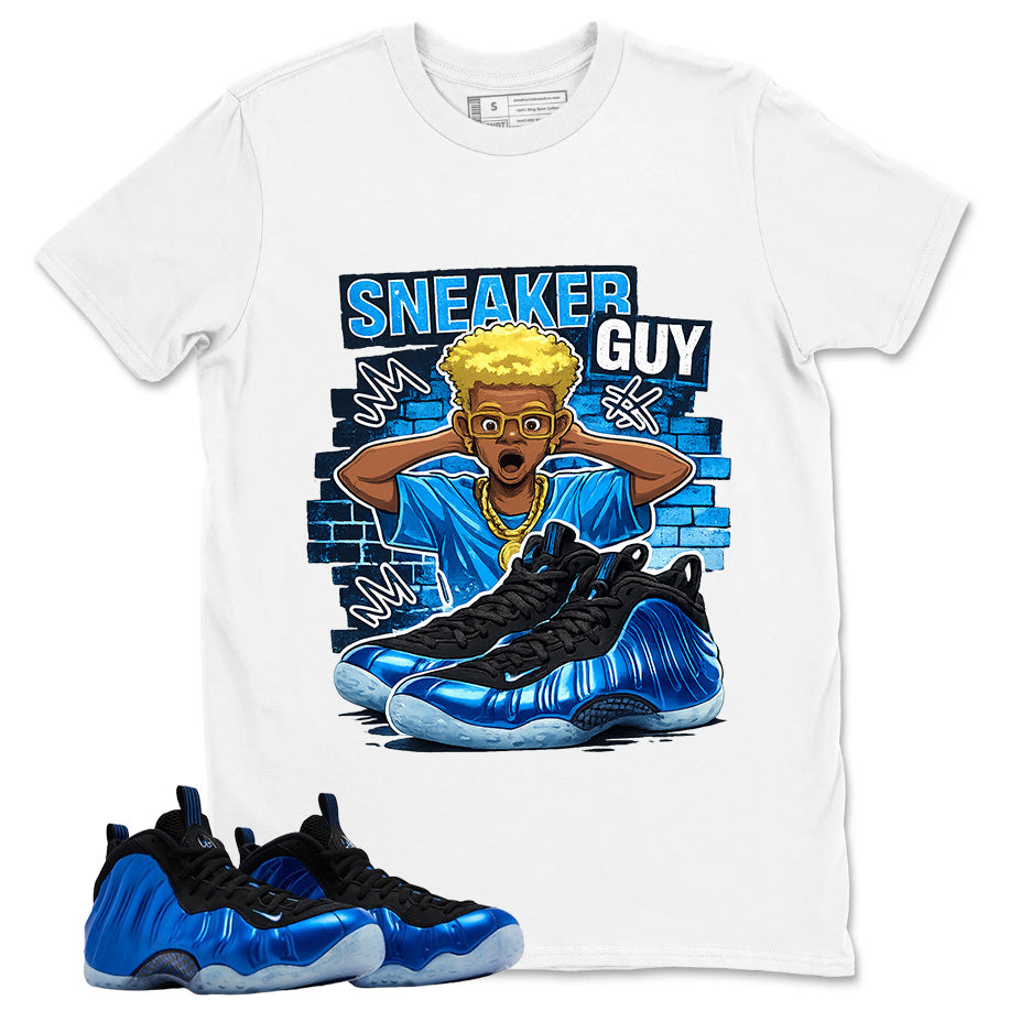 Sneaker Guy Shirt - Match Air Foamposite One Royal