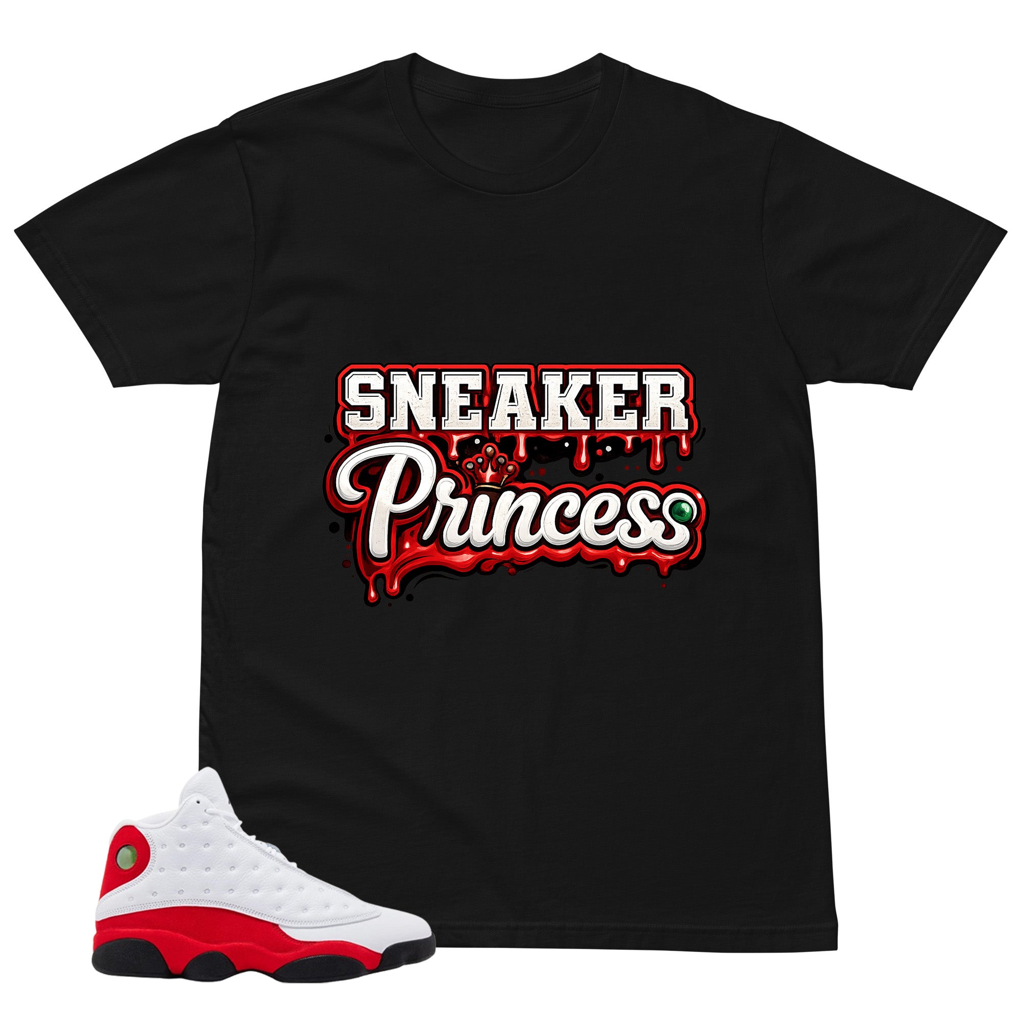Sneaker Princess Shirt - Match Air Jordan 13 'True Red' 2026