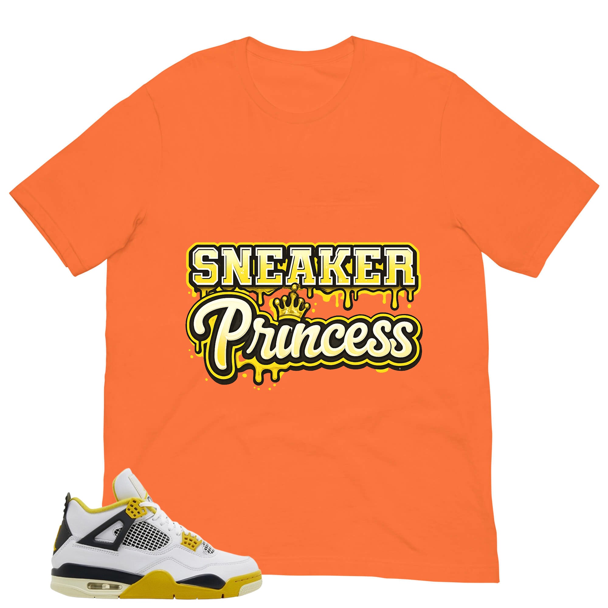 Sneaker Princess Shirt - Match Air Jordan 4 Vivid Sulfur