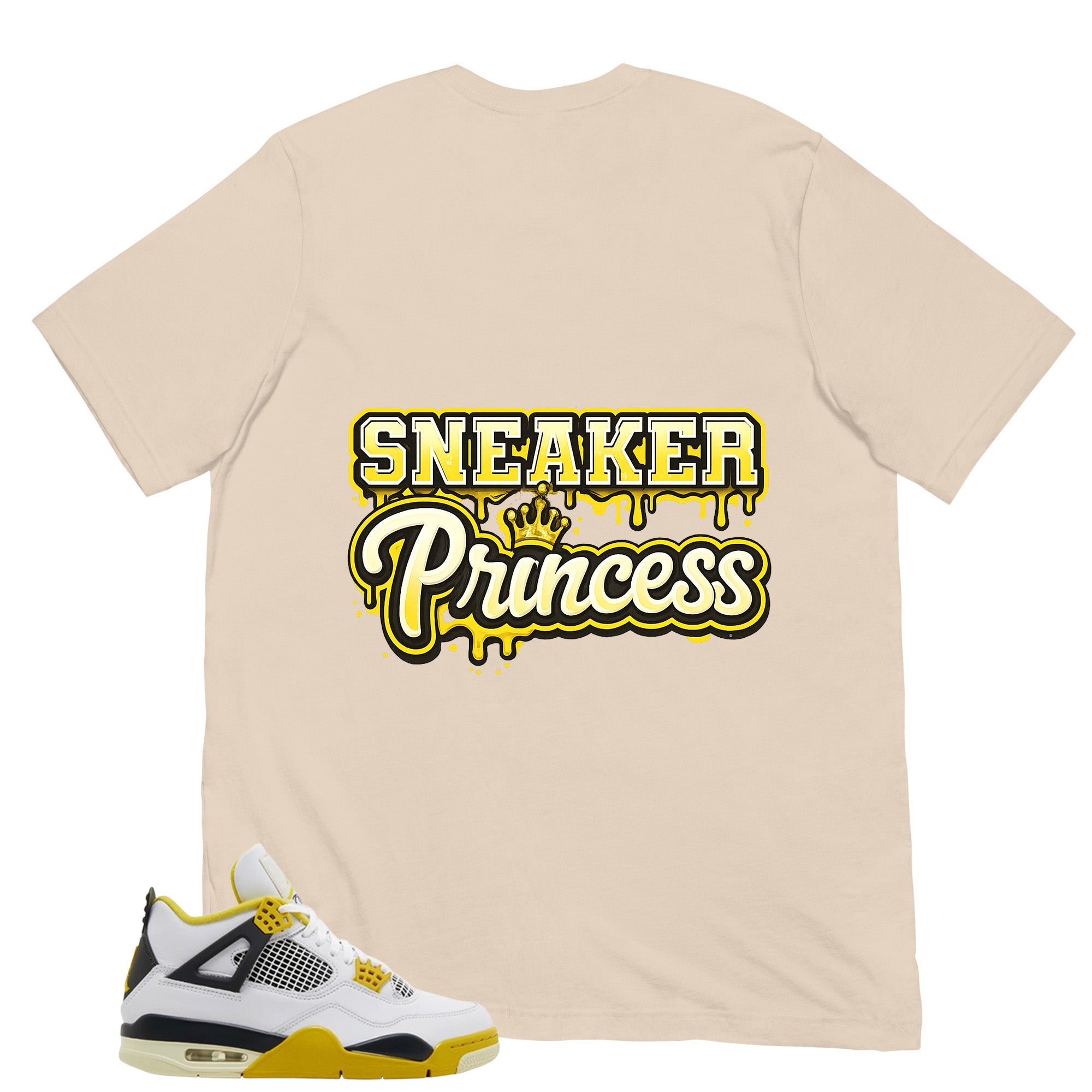 Sneaker Princess Shirt - Match Air Jordan 4 Vivid Sulfur