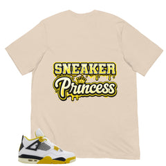 Sneaker Princess Shirt - Match Air Jordan 4 Vivid Sulfur