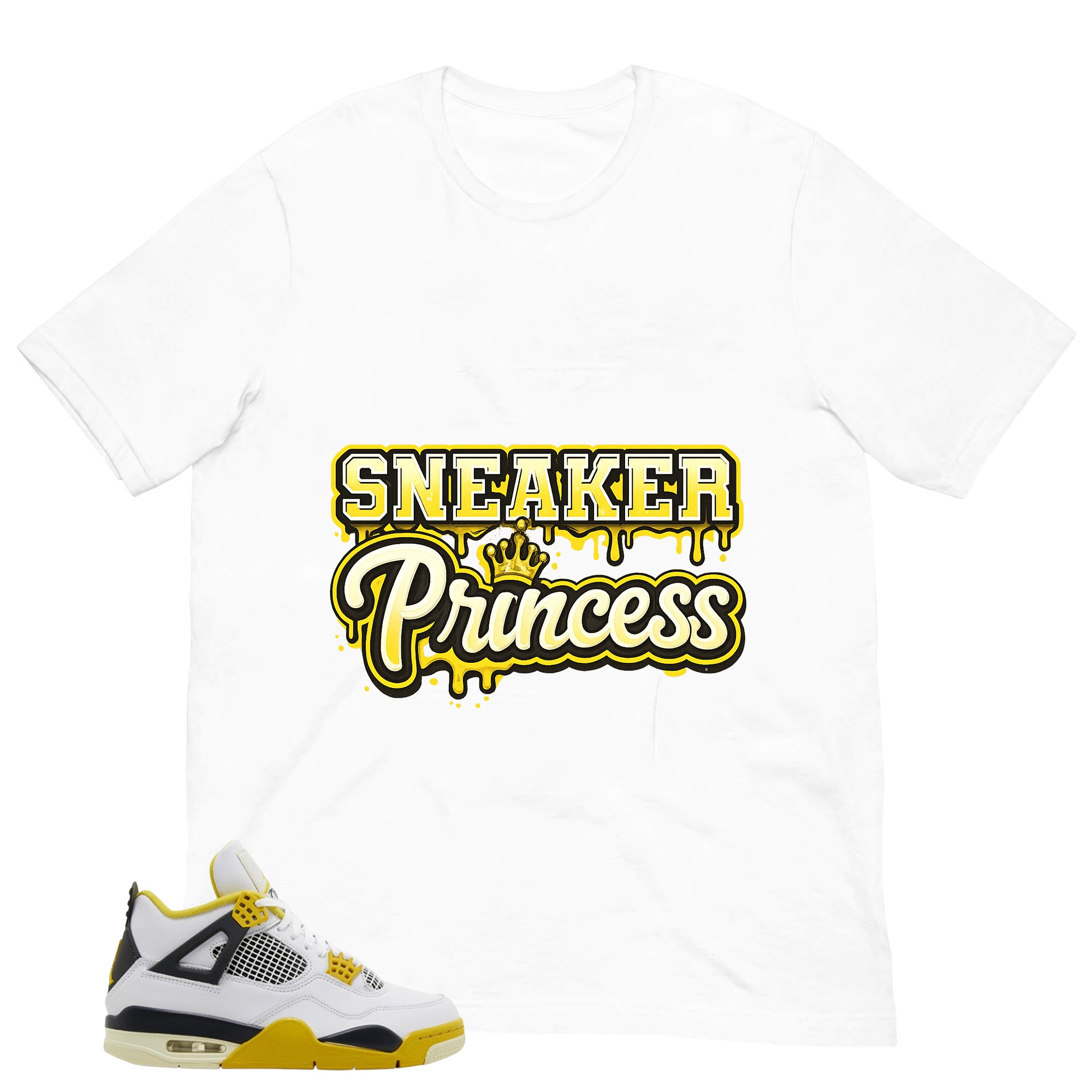 Sneaker Princess Shirt - Match Air Jordan 4 Vivid Sulfur