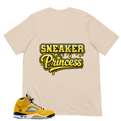 Graphic Tee to Matching T23 Tokyo 5s Sneaker Princess Shirt