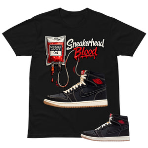 Sneakerhead Blood Shirt - Match Air Jordan 1 Flight Club