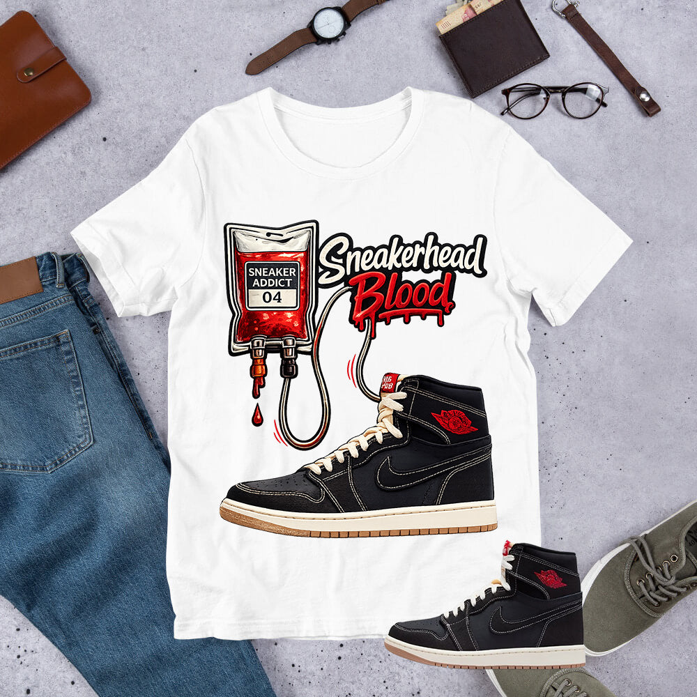 Sneakerhead Blood Shirt - Match Air Jordan 1 Flight Club