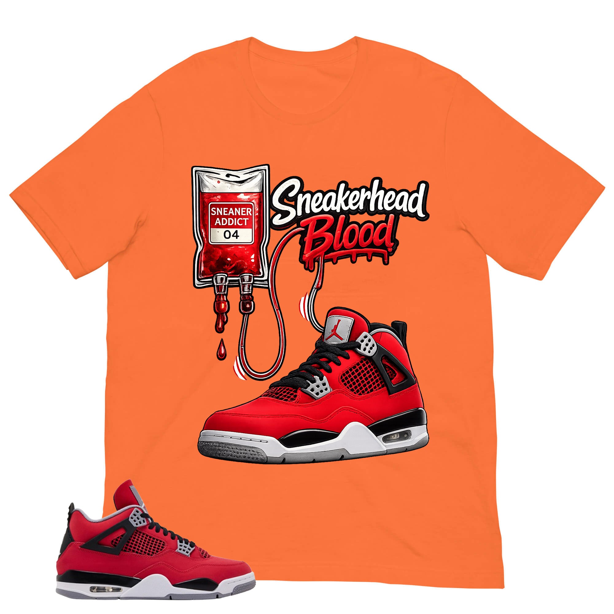 Sneakerhead Blood Shirt - Match Air Jordan 4 Toro Bravo